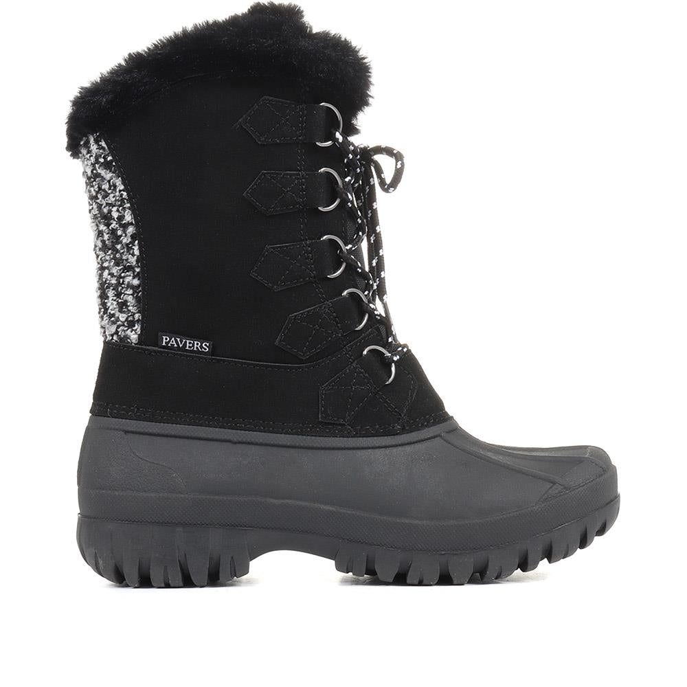 Lace Up Snow Boot - NATU34001 / 320 913 image 1