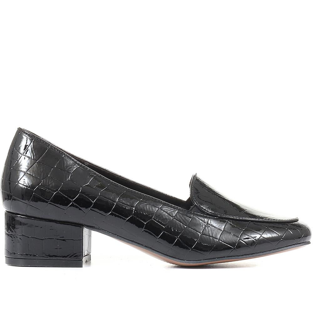 Block Heeled Court Shoes - WBINS34131 / 320 561 image 0