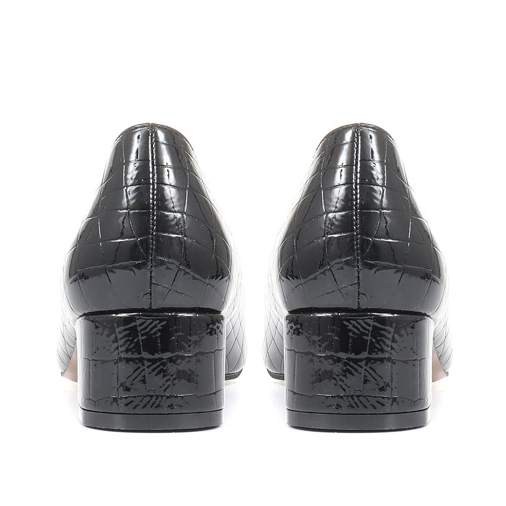 Block Heeled Court Shoes - WBINS34131 / 320 561 image 1