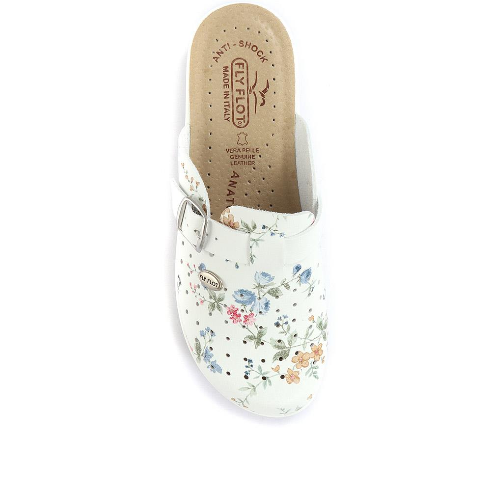 Wide Fit Floral Print Clog - FLY29028 / 313 800 image 3