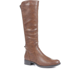 Stretch Panel Riding Boots