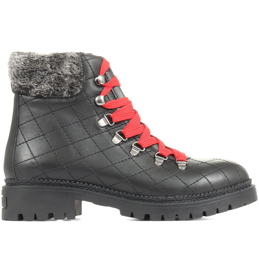 Chunky Leather Hiker Boots - BELAMETI34001 / 321 847 image 1