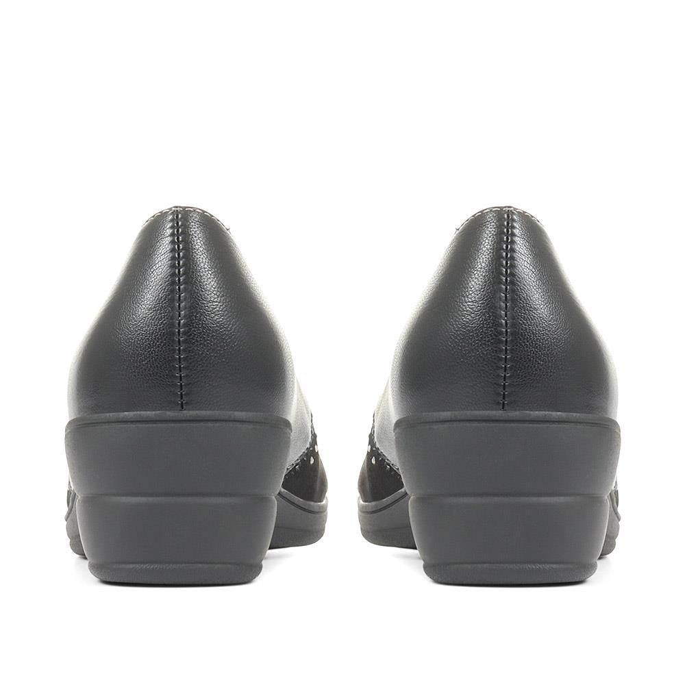 Low Wedge Slip On Shoes - WOIL35013 / 321 714 image 2