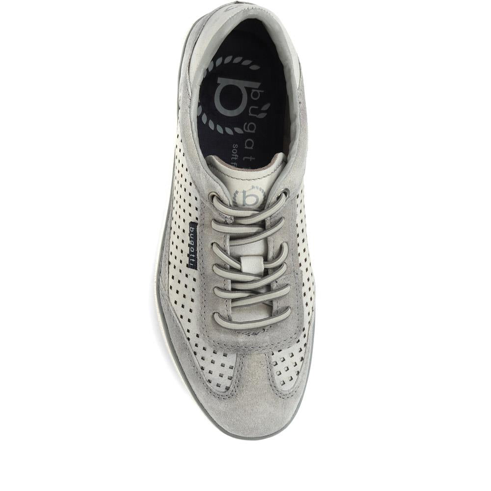 Leather Lace-Up Trainers - BUG35506 / 321 820 image 3
