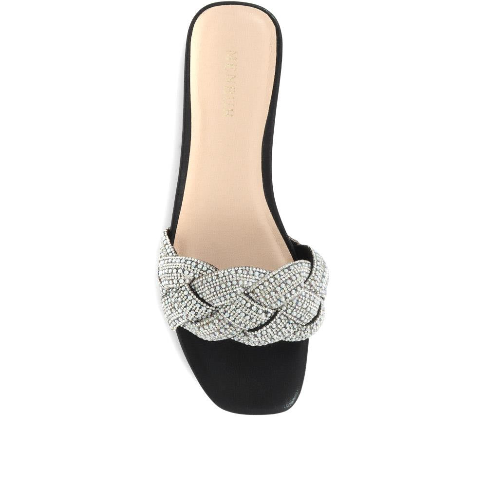 Embellished Mule Sandals - MENBU35512 / 321 871 image 3