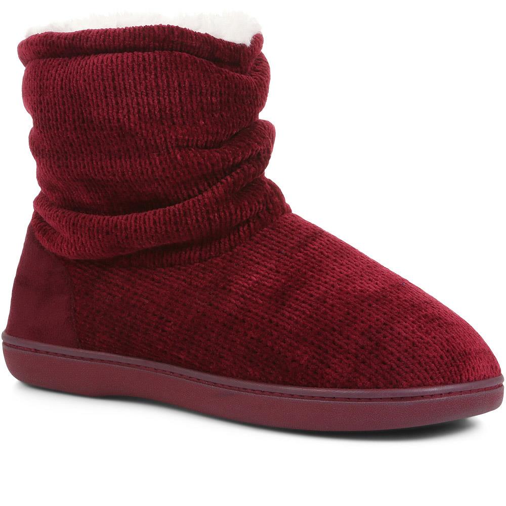 Knitted Slipper Boots - QING36025 / 322 966 image 0