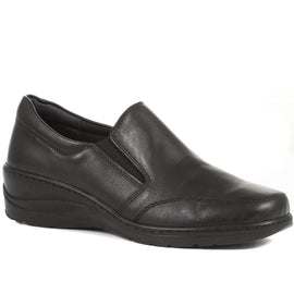 Leather Slip-On Shoes