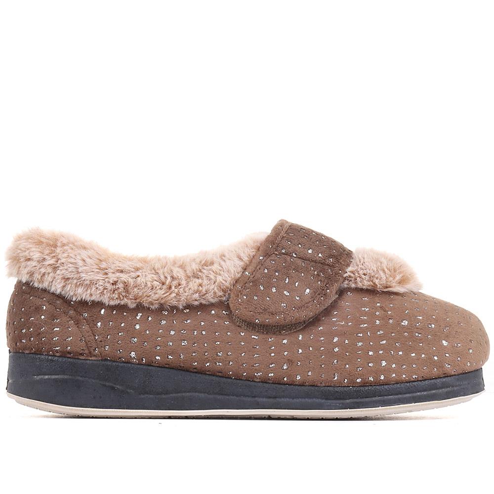 Extra Wide Fit Cosy Slippers - CELENE / 322 481 image 1