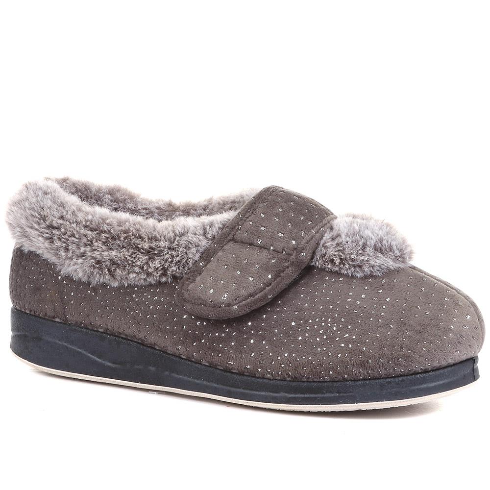 Extra Wide Fit Cosy Slippers - CELENE / 322 481 image 0