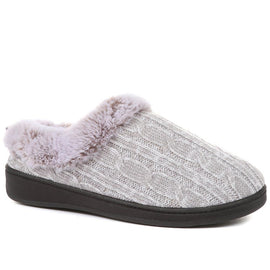 Faux-Fur Full Slippers