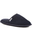 Wide Fit Suede Slippers - QING36023 / 322 518 image 0