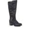 Knee High Ruched Heeled Boots - CENTR36097 / 322 661 image 0