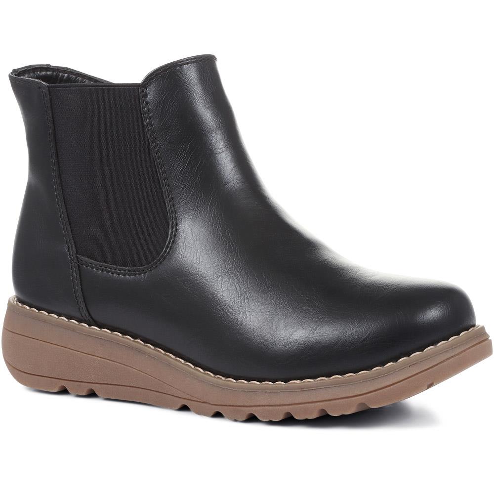 Wedge Chelsea Boots - WBINS36067 / 322 580 image 0