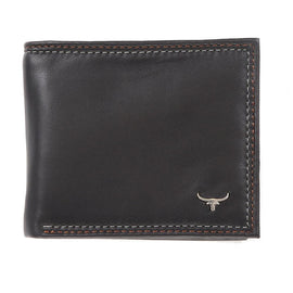 RFID Leather Bi-Fold Wallet