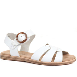 Strappy Buckle Sandals