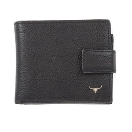 RFID Leather Bi-Fold Wallet