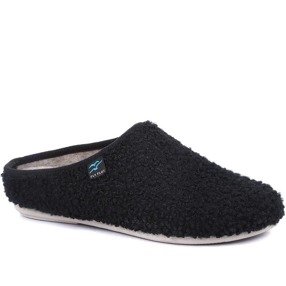 Textured Mule Slippers (FLY34037) by Fly Flot @ Pavers Shoes - Your ...