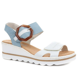 Dual Fitting Wedge Sandals