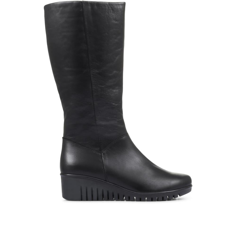 Pavers black hot sale knee high boots