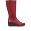 Leather Knee High Boots - ESFA32003 / 319 585 image 1