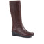 Leather Knee High Boots - ESFA32003 / 319 585 image 0
