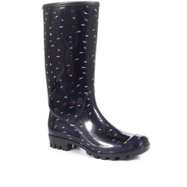 Polka Dot Wellington Boot