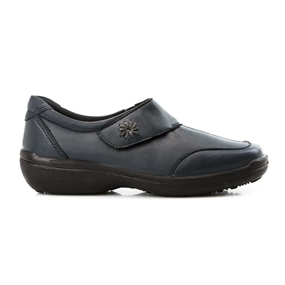 Extra Wide Leather Touch Fasten Shoe - RAJA2305 / 307 957 image 1