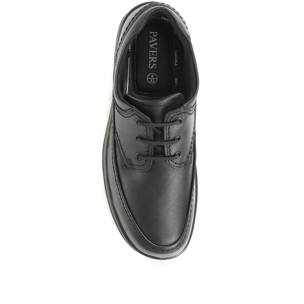 Wide Fit Leather Shoes - RAJ1800 / 145 885 image 3