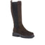 Leather Chunky Knee-High Boots - BUG36511 / 322 885 image 0