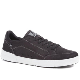 Standard Leather Lace-Up Trainers