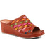 Colourful Leather Wedges - KARY37009 / 323 768 image 0