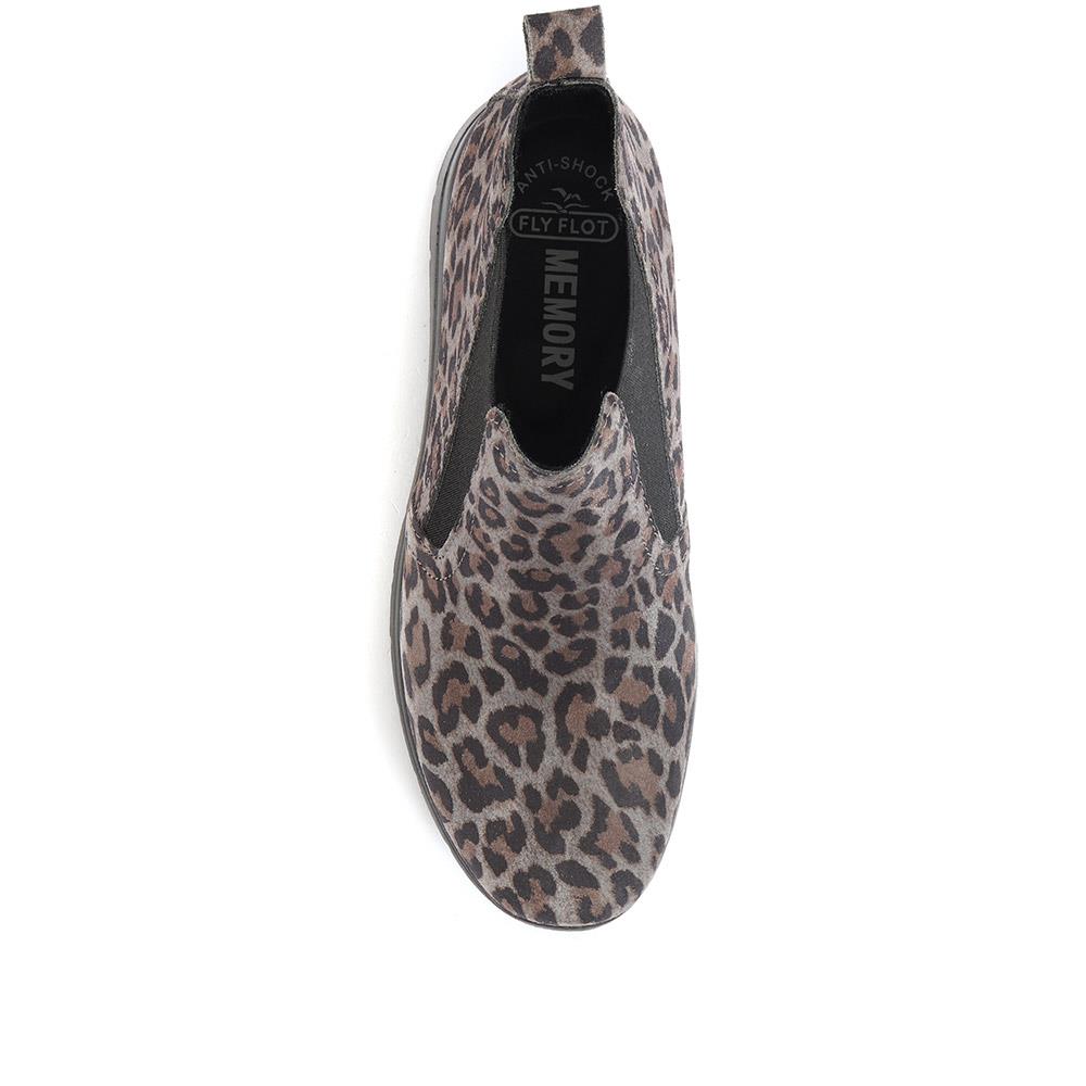 Leopard Print Chelsea Boots - FLY30000 / 315 741 image 3