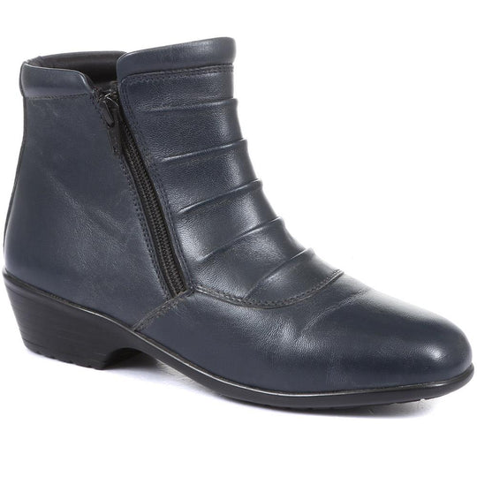 Leather Ankle Boot (KF34007) by Pavers @ Pavers Shoes - Your Perfect Style.