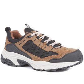 Men's Leather Lace-Up Walking Shoes