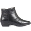 Wide Fit Leather Ankle Boots - KF30008 / 316 384 image 2