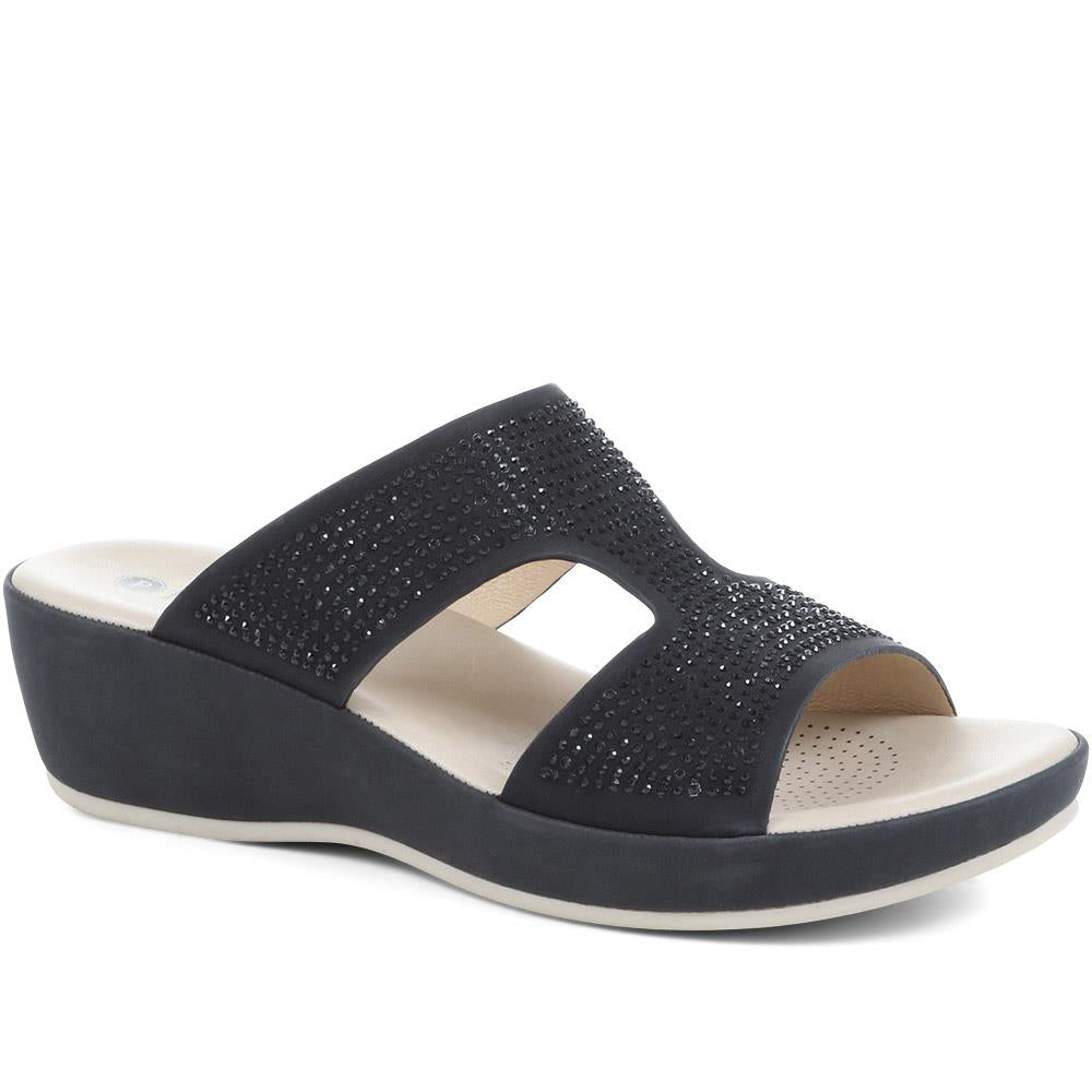 Wedge Mule Sandals - BAIZH37003 / 323 455 image 0