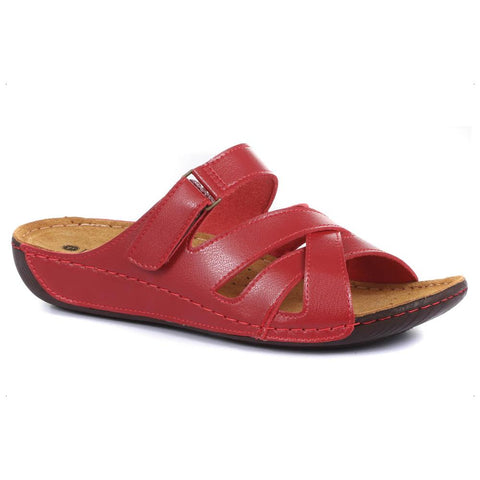 Wide Fit Adjustable Sandals (MUY1510) by Pavers @ Pavers Shoes - Your ...