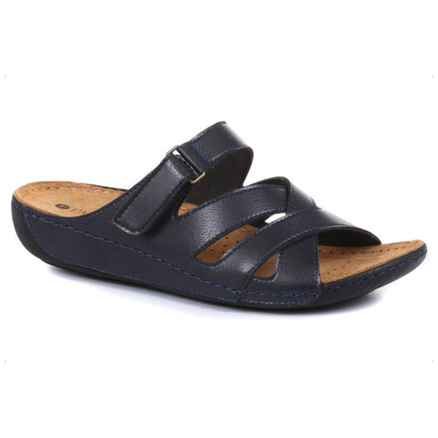 Wide Fit Adjustable Sandals (MUY1510) by Pavers @ Pavers Shoes - Your ...