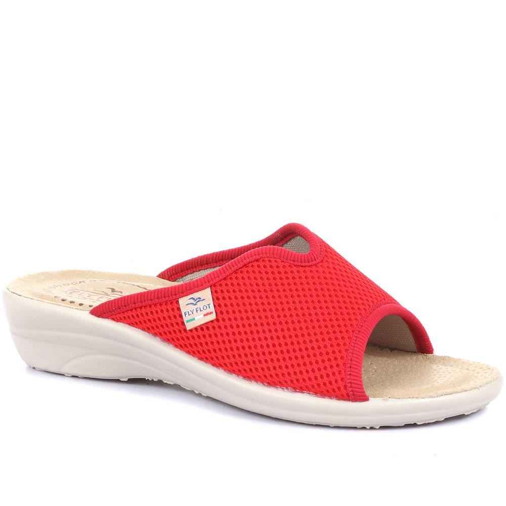 Ladies Wide Fit Mule Sandals - FLY27046 / 312 281 image 0