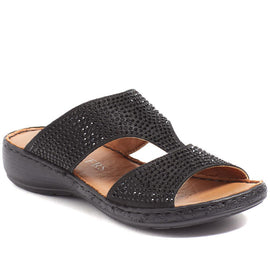 Leather Mule Sandals