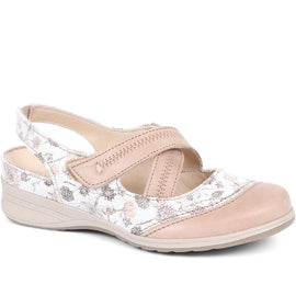 Floral Mary Janes