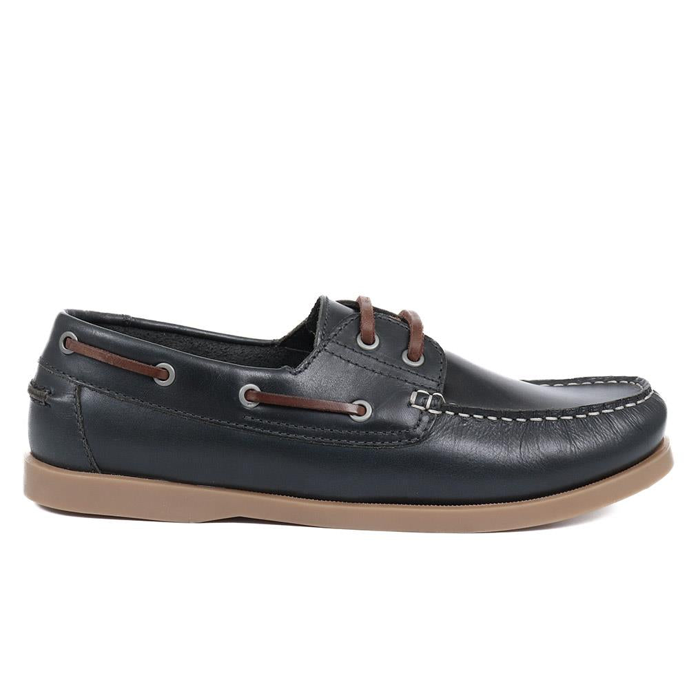 Leather Boat Shoes - SHAFI37009 / 323 614 image 1