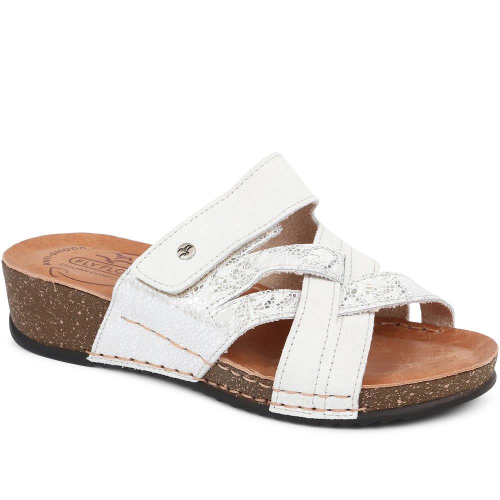 Leather Mule Sandals - FLY37055 / 323 226 image 0