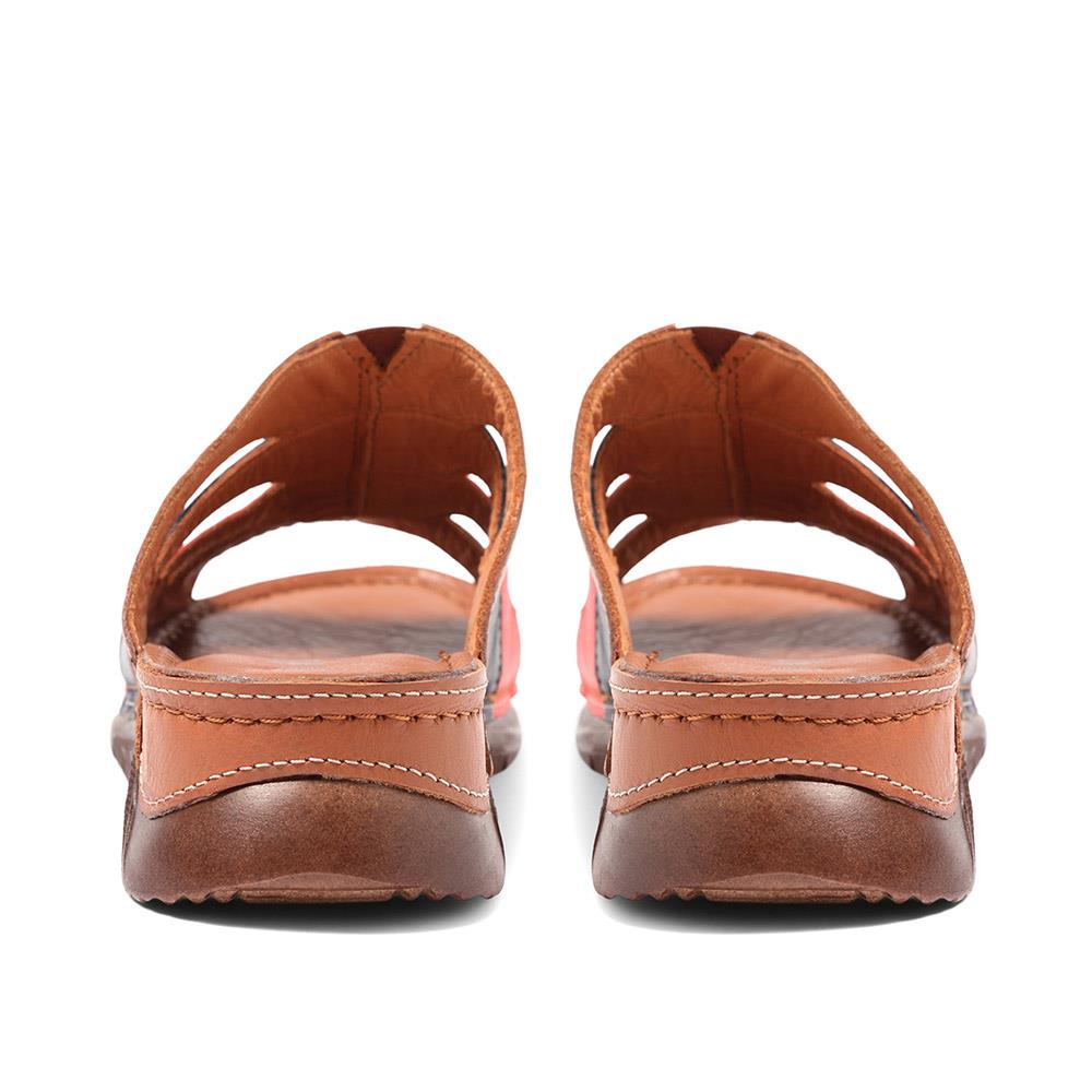Wider Fit Leather Mule Sandals - DRTMA37003 / 323 850 image 2