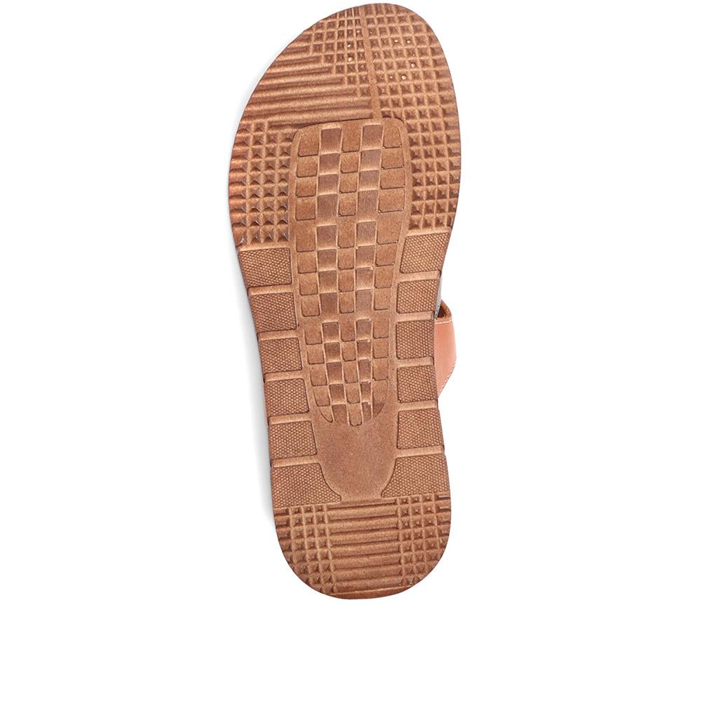 Wider Fit Leather Mule Sandals - DRTMA37003 / 323 850 image 4