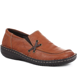 Leather Slip On Shoes