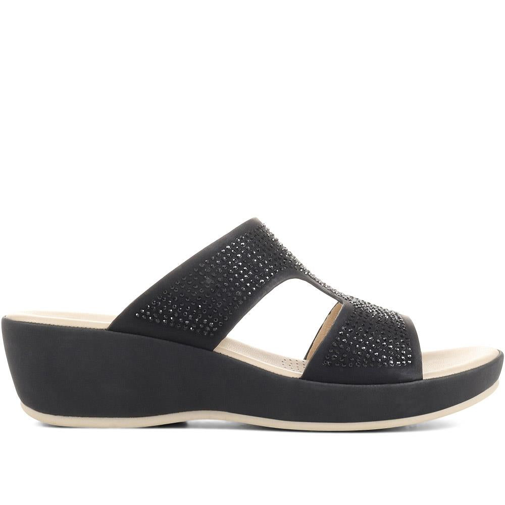 Wedge Mule Sandals - BAIZH37003 / 323 455 image 1