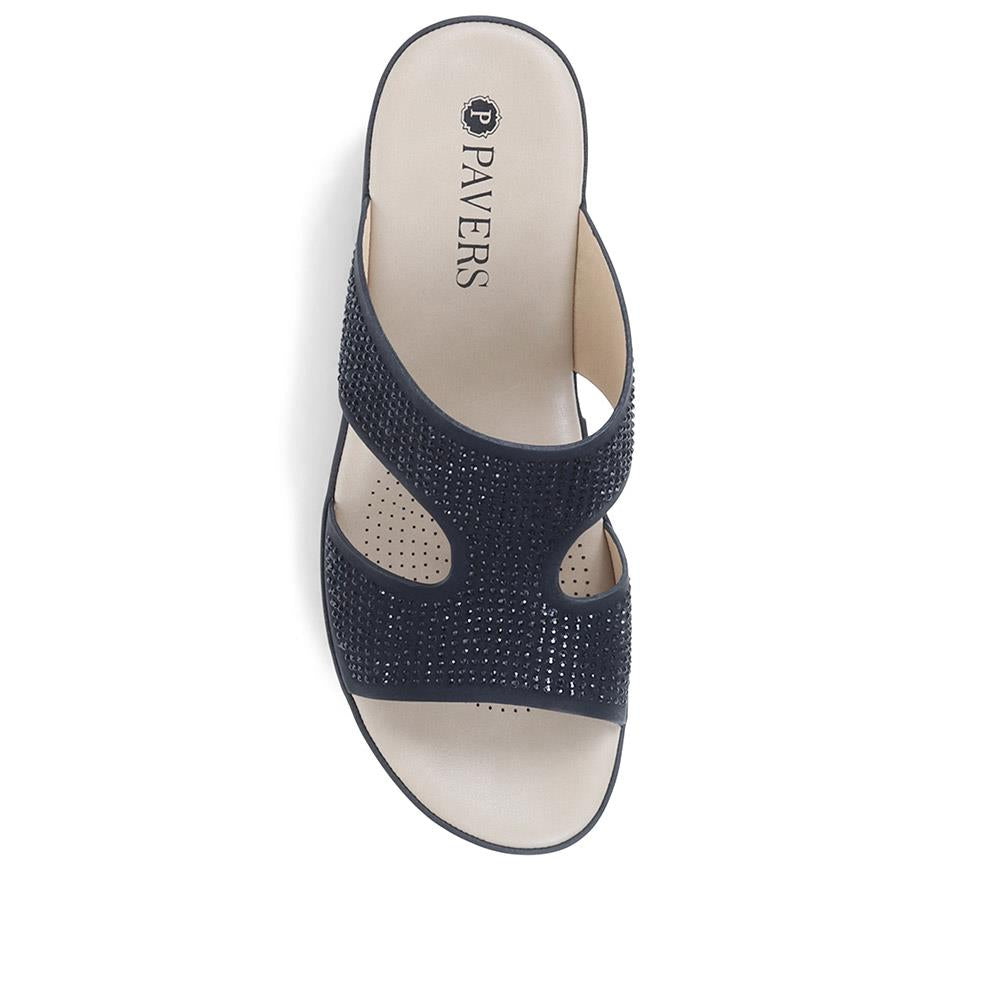 Wedge Mule Sandals - BAIZH37003 / 323 455 image 3