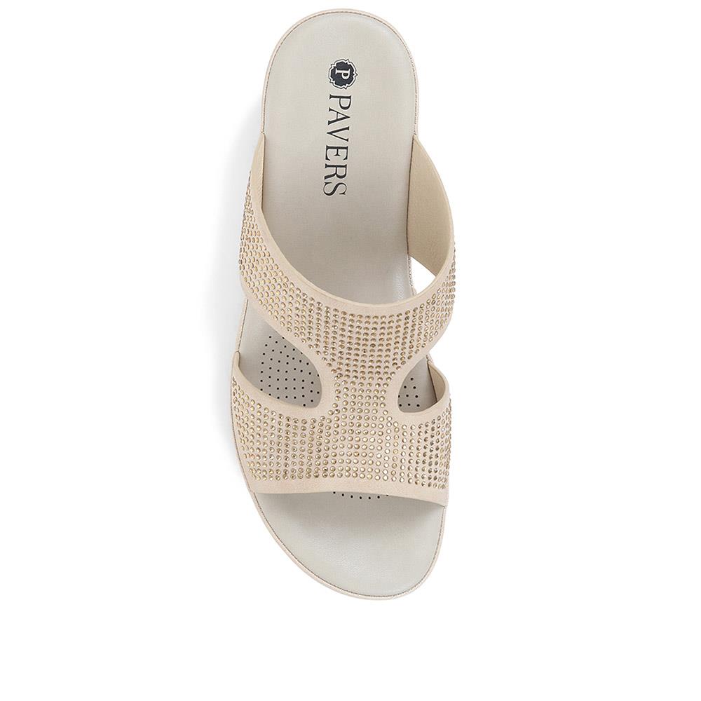 Wedge Mule Sandals - BAIZH37003 / 323 455 image 3