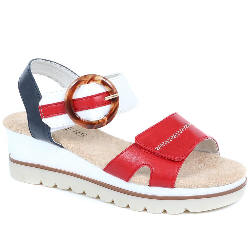 Comfortable Wedge Heel Sandals - WBINS35128 / 321 724 image 0